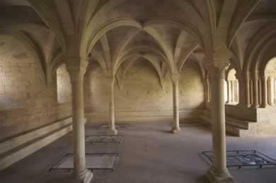 Sala capitular Sanres Creus